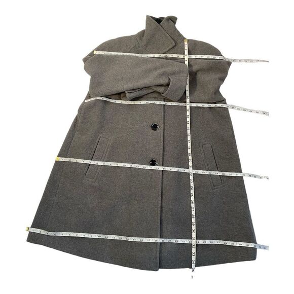 Covington Women's Wool Blend Gray Size L 14-16 Winter Coat - Picture 12 of 16